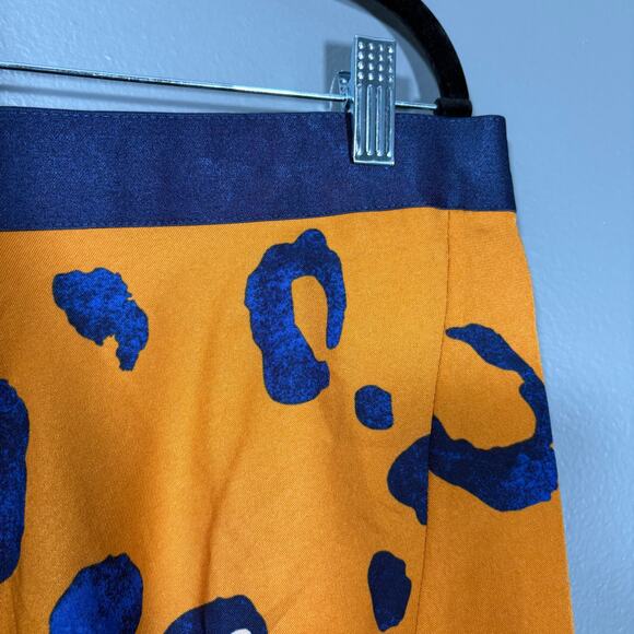 Philip Lim For Target Women's Bold Leopard Print Skirt - Size 16 - Mini Skater - Picture 2 of 6